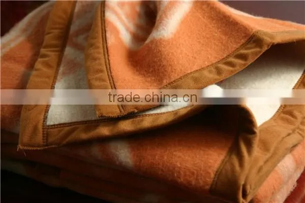 NO 1 factory 100% pure army 100% wool best quality blanket