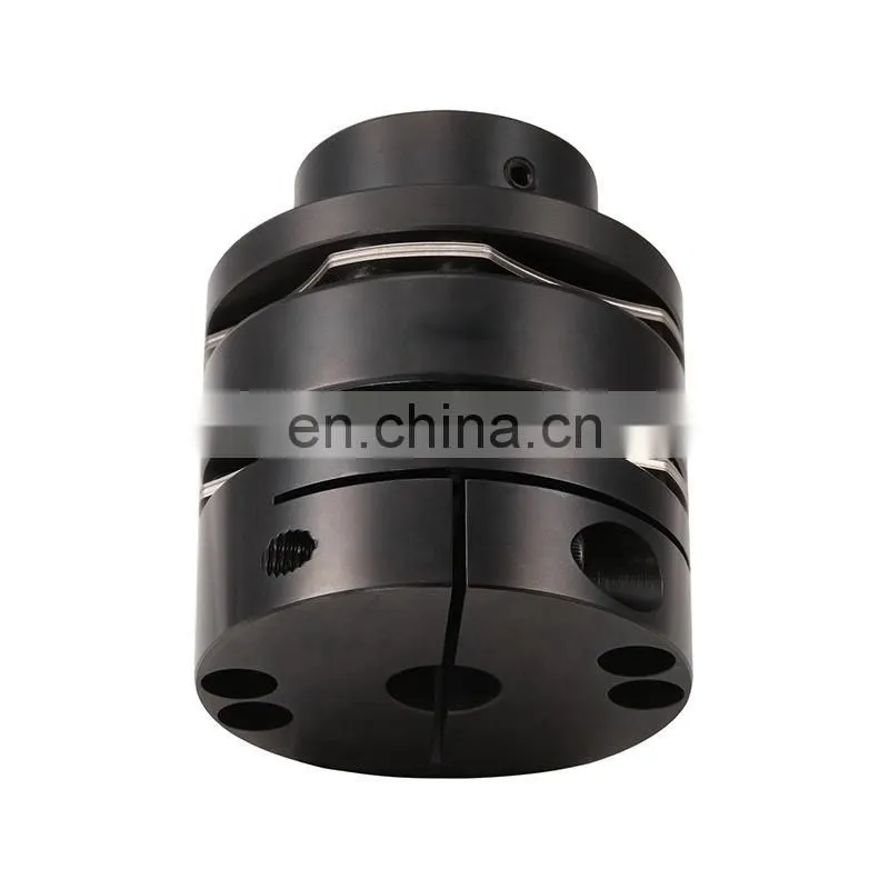 DMB series aluminum alloy high rigidity double disc with single step keyway and eight screws coupling