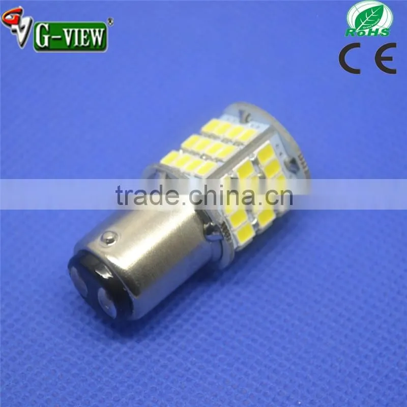 Competitive price of 1156/7 7443/0 p21w 48smd canbus 12v car led auto bulb 2835 car LED bulbs on sale
