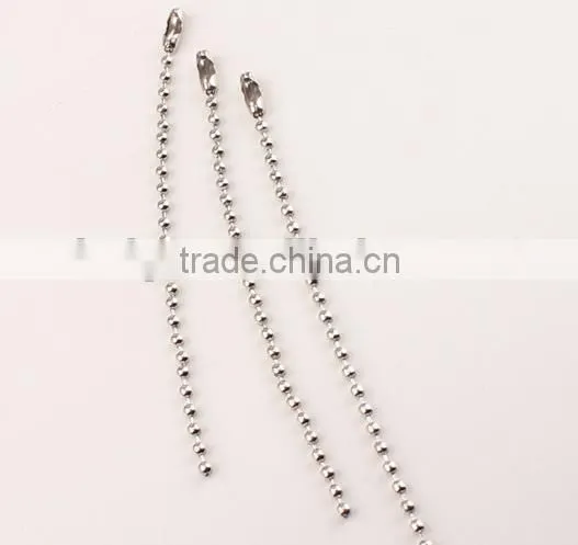 ball chain extension chain iron material nickel plated accessories