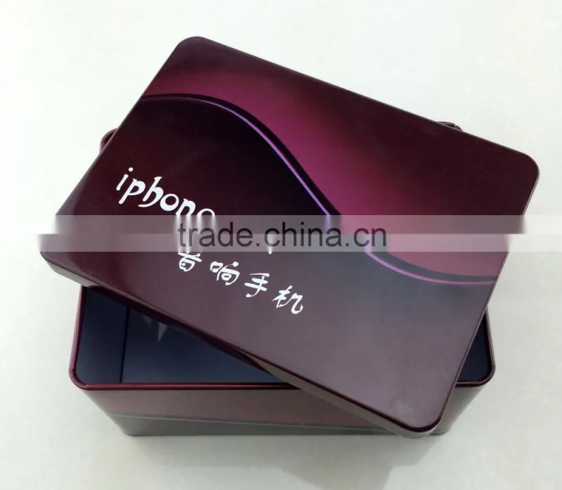 Beautiful IPHONE5 mobile phones tin cans