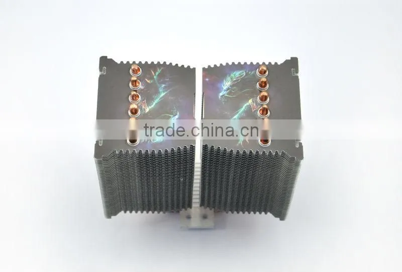 cpu cooler for Intel LGA 115X and AMD series with heat pipe
