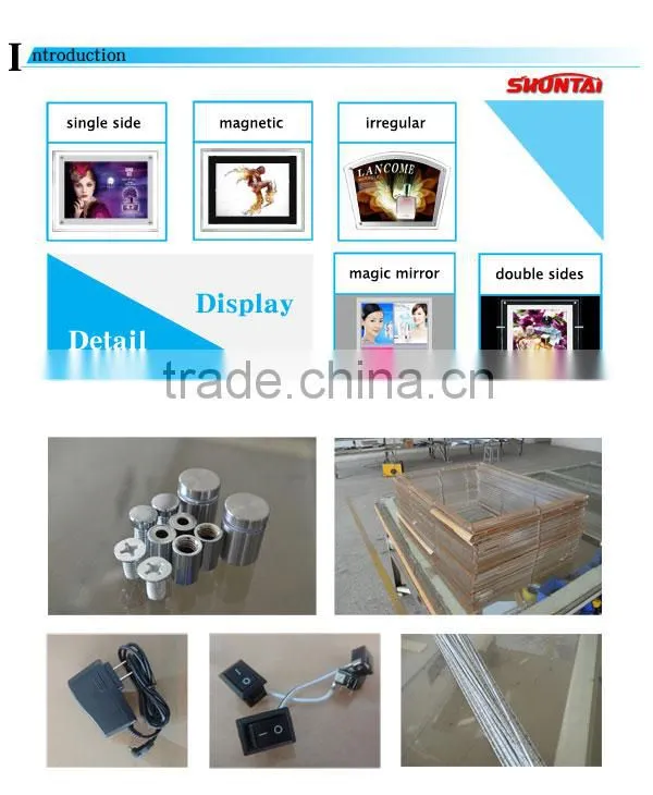 new highlight backlit beer promotion acrylic LED sign