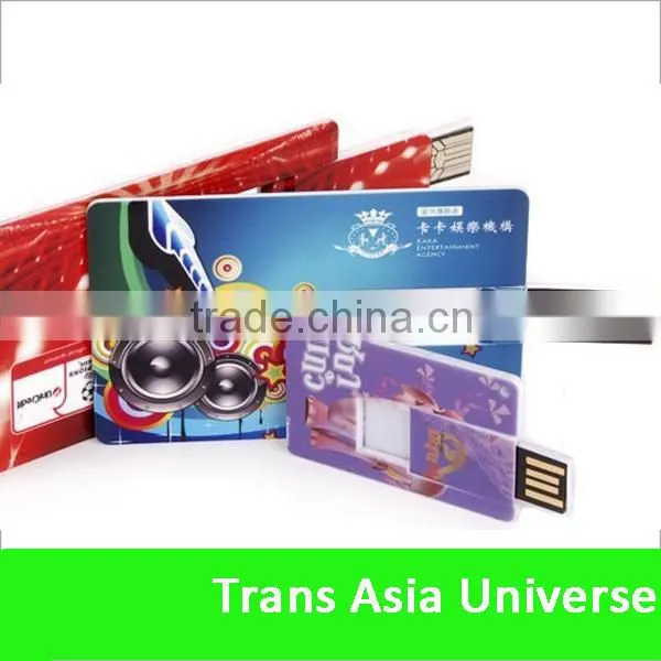 Hot Selling Cheap credit card type usb flash drive