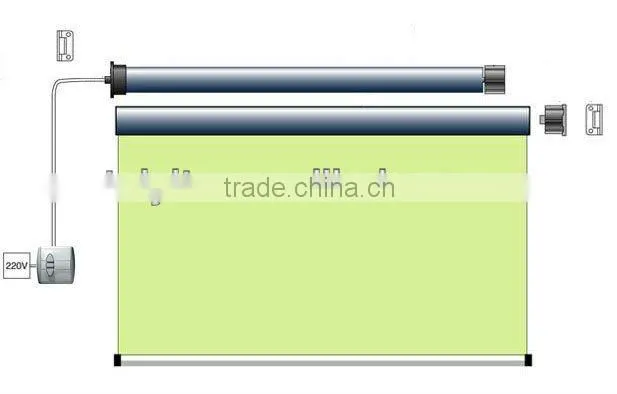 Moblie home curtain / Zigbee Wireless Andriod smart phone control electric curtain