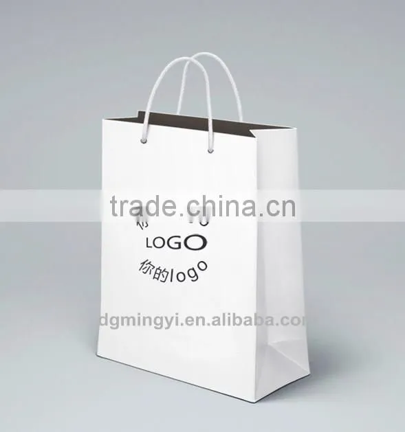 Cheap coffee kraft paper bag with handle