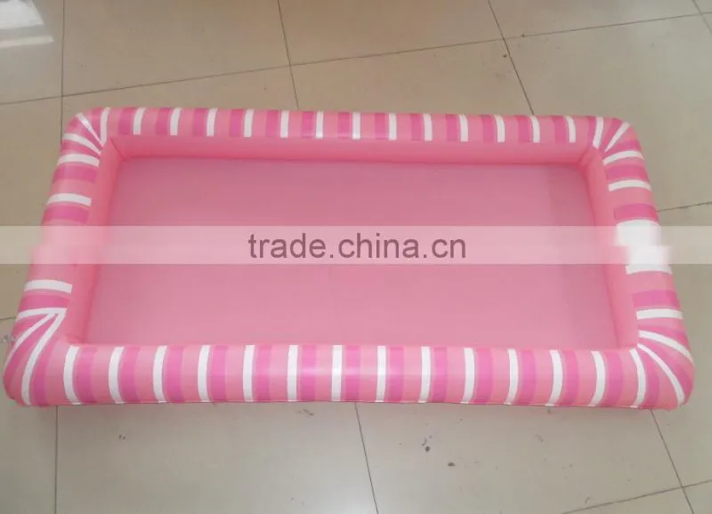 Hot selling pvc inflatable salad bar and buffet cooler /inflatable floating ice cooler