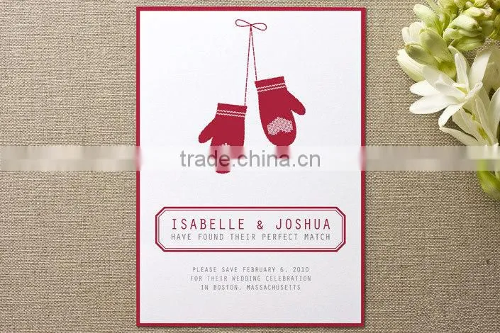 Colorful paper for wedding/invitation cards