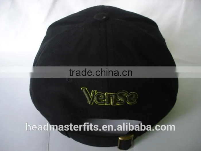 Custom logo printing long bill black strap women's baseball trucker cap