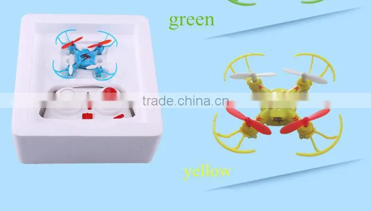2.4G 4CH 6axis gyro mini RC UFO headless quadcopter
