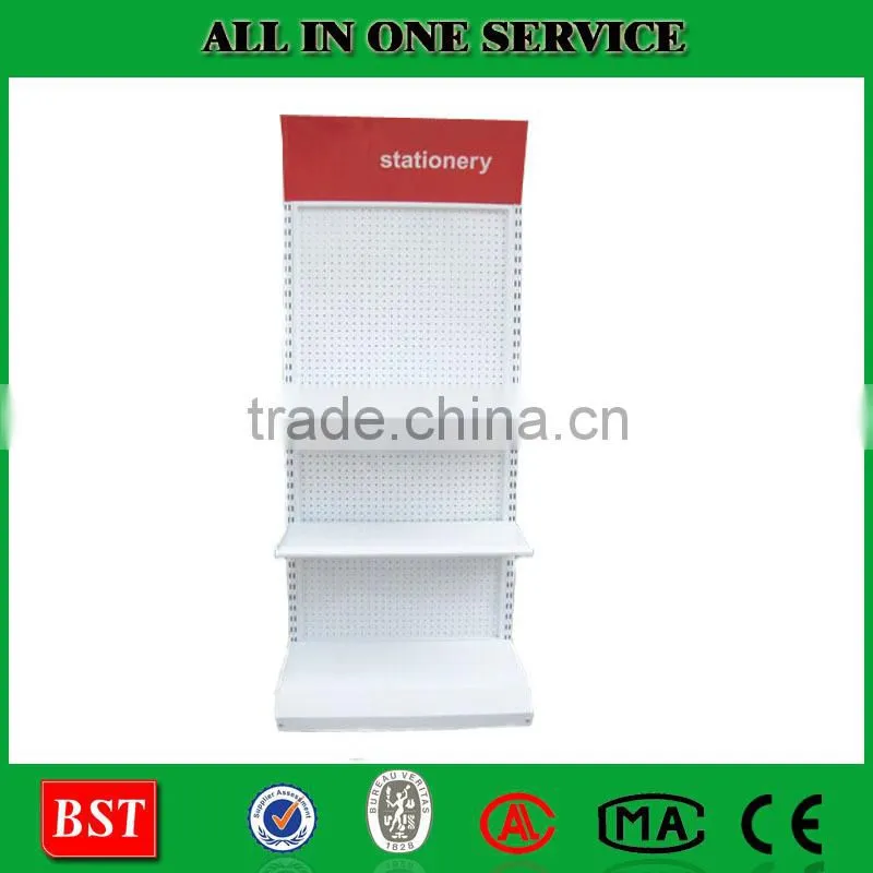 New design for retail store floor hanging metal display rack