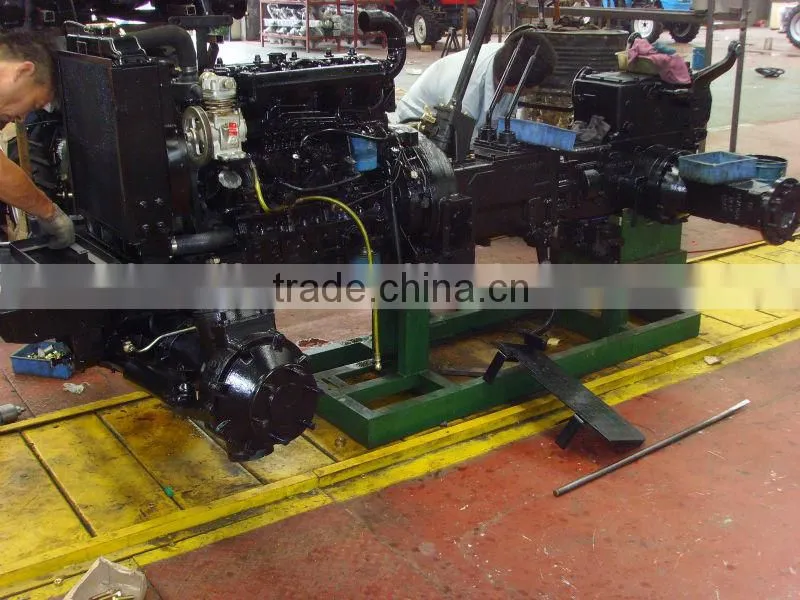 Traktor QLN 50hp 4*4 agricole wheel for sale China Make