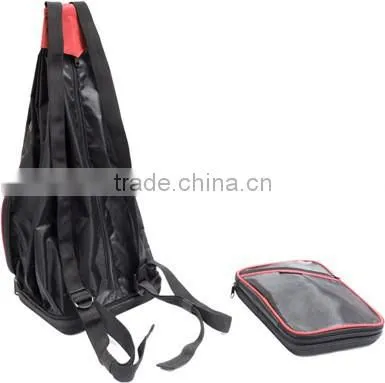 2016 new design waterproof travelling backpack,back opening foldable bacopack
