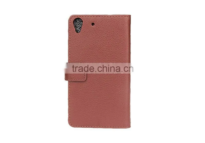 with Photo Frame PU Flip Case for Huawei Y6 Litchi Grain Card Slot Leather Wallet Cover Case MT-5673