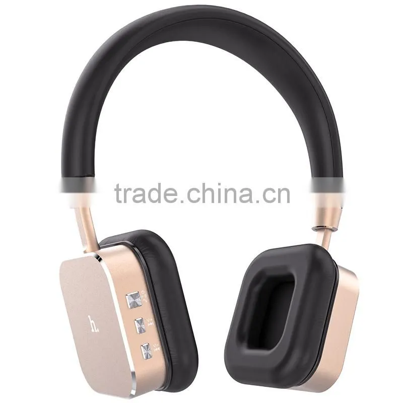 Original HOCO HPW01 3.5mm Universal head-mounted Headphone Stereo Sound Wireless Bluetooth headset For Mobile Phone MT-4722