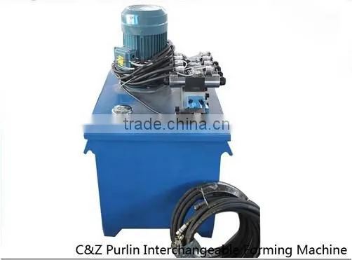 CZ interchangable purlin roll forming machine