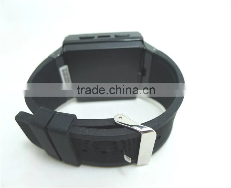 MTK6572 dual core android 4.4 3G WiFi sim card smart watch phone with GPS FM radio MP3 MP4