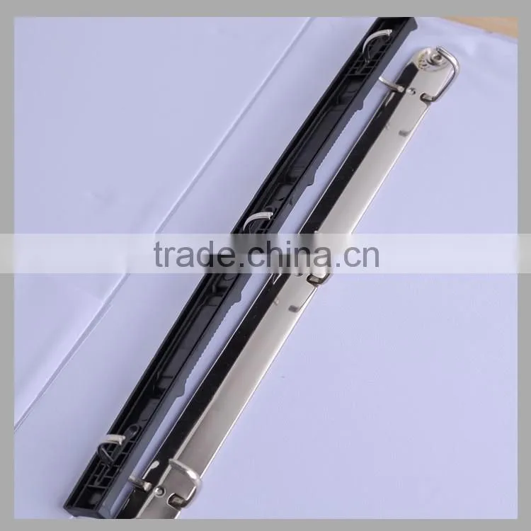 A4 size white creative pvc clear book ring binder