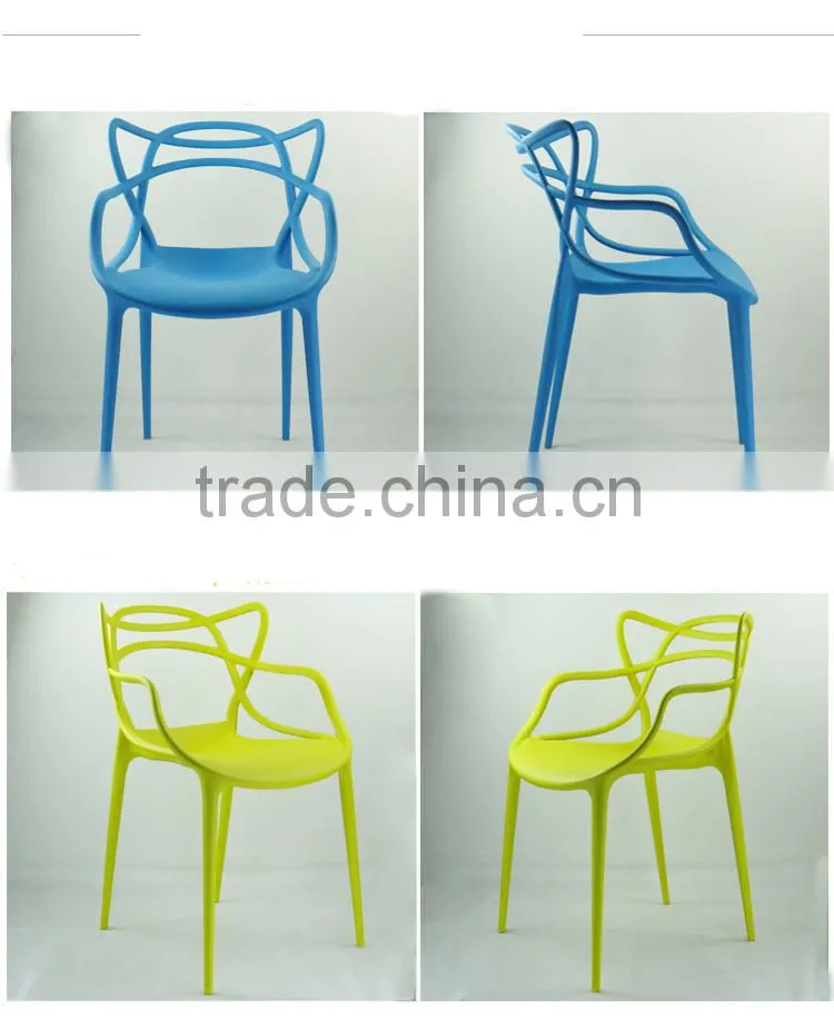 Cheap stackable plastic hollow chairs,bedroom furniture chair,HYX-109