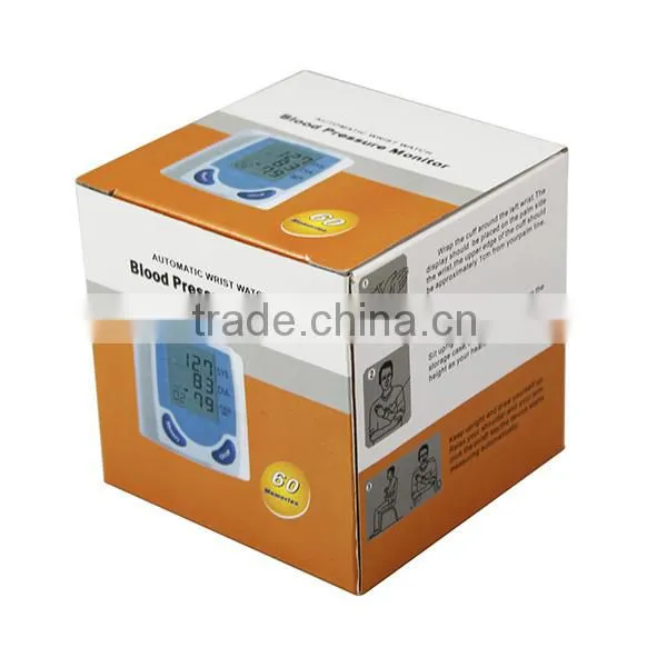 Automatic Digital Wrist Blood Pressure Monitor Heart Beat Rate Pulse Meter