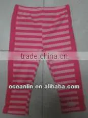 100% cotton baby girl's pants