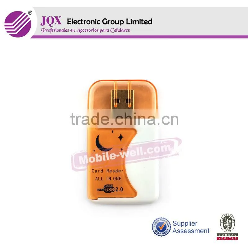 Mini multiple one memory card reader