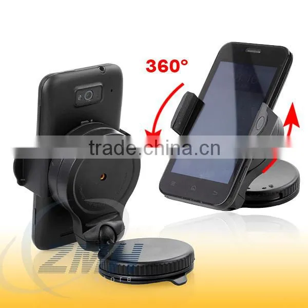 360 Degree Rotating Mount Holder Bracket For mobile phone/GPS/ PDA/ iPod