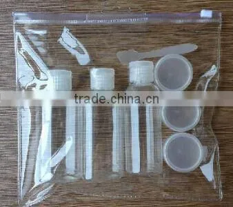 Transparent pvc contents cosmetic bag