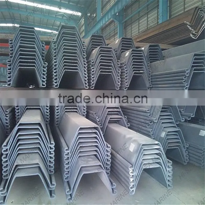 Tangshan Yunfeng construction steel platform for steel sheet pile saling for with good quality
