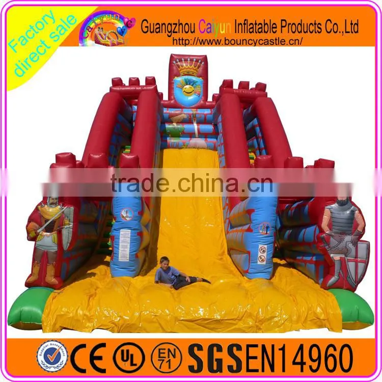 Newest design commercial outdoor giant cheap inflatable slide for kids adult party sale