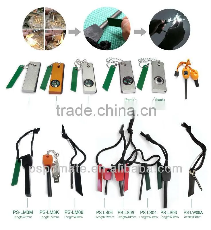 make a fire cheap promotion ferrocerium rod bare flint fire starter