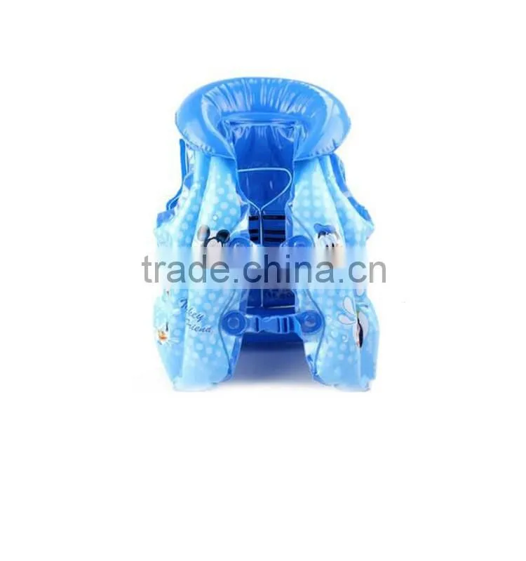 Wholesals Promotional Water floating inflatable life vest for children and adult