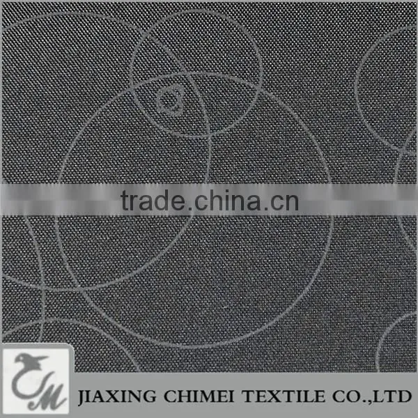 China supplier 150D pu coated printed oxford fabric