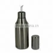 customized oil bottles stainless steel Vinegar drizzler Cruets