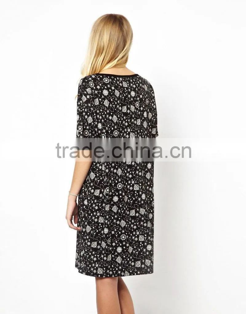 Girls Discharge All Over Print Nightie Pajama
