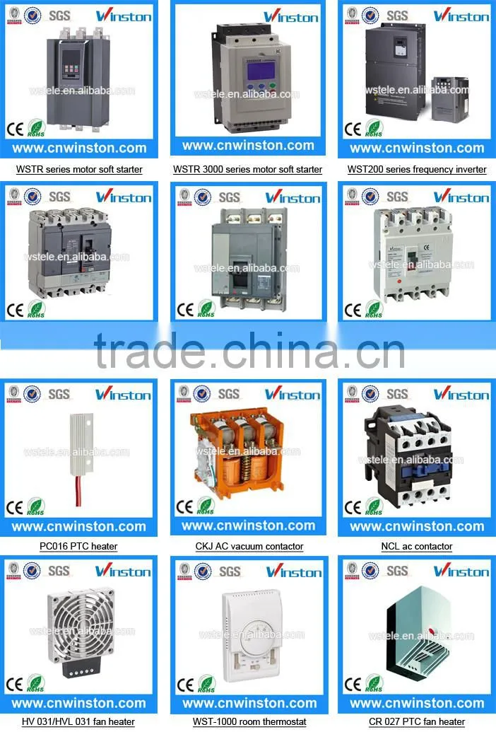 WSTR-3000 Series Vetor Control mobile dc Motor Soft Starter with CE