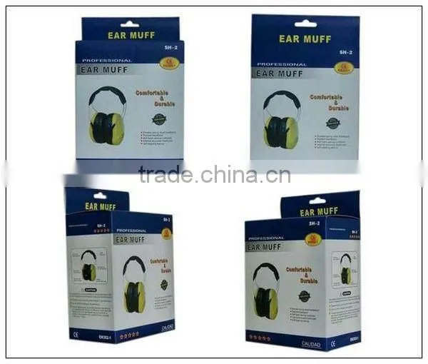 2016 CE approved shooting and noise cancelling headband ear muffs