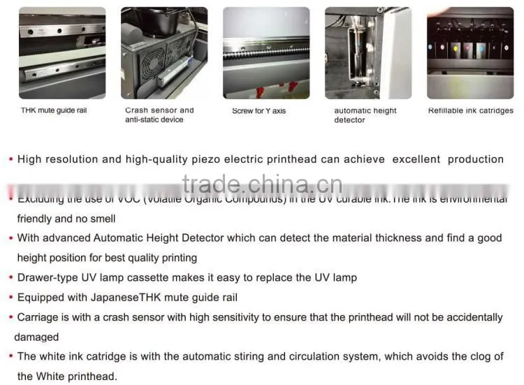 Docan High Speed Aluminium Printing machine, Flatbed UV Printer