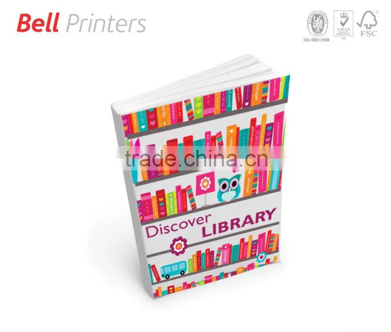 Children book with high quality drawing on eco-friendly paper