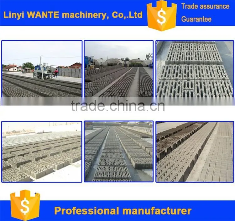 2015 Trade Assurance WT10-15 germany automatic cement block making machine price