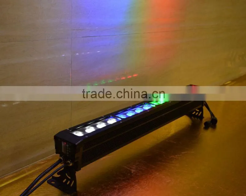 night club lighting disco led wall washer bar light 16pcs 10w quad RGBW LED