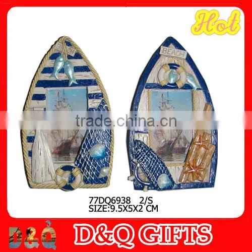 Polyresin nautical boat fridge magnet crafts