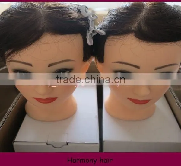 Hot selling Stock black mannequin heads with hair