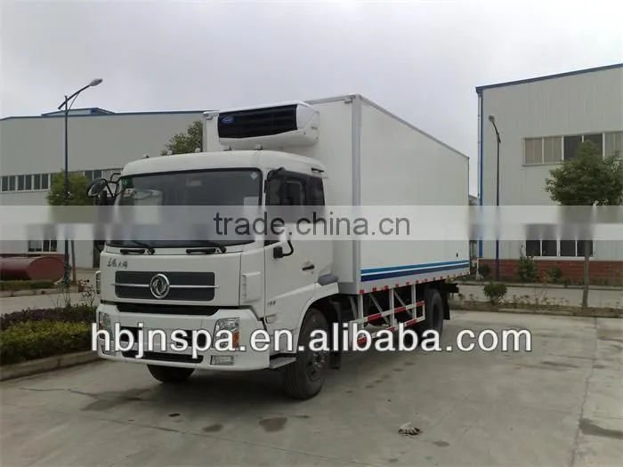 new product mini freezer box truck, small refrigerator box truck for sale