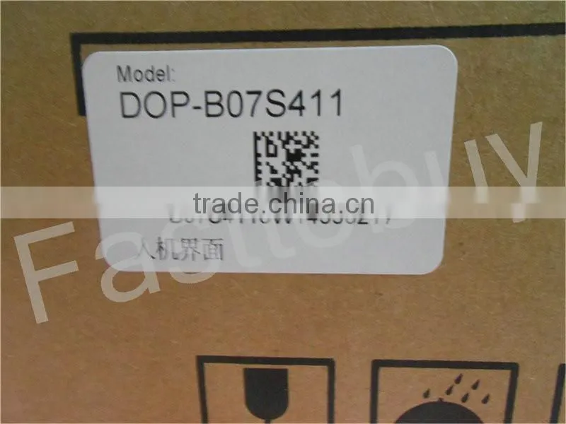Hot sell DOP-B07S411 800*480 7 inch delta plc hmi panel