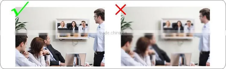 For church HD 1080P Fixde Optical conference rooms design