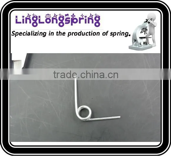 Clip spring, torsion spring