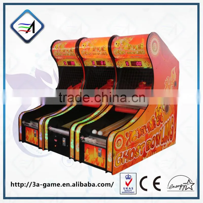 Popular indoor amusement Sports game machine ticket redemption games Ghost Bowling