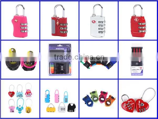 4 digtal number cute cartoon combination locks for promotion gift