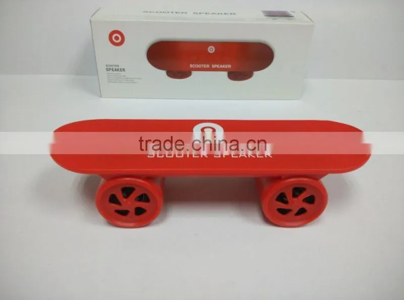 Classic scooter speaker for music lover, factory outlet price high quality bluetooth speaker for smart phones, wireless speaker